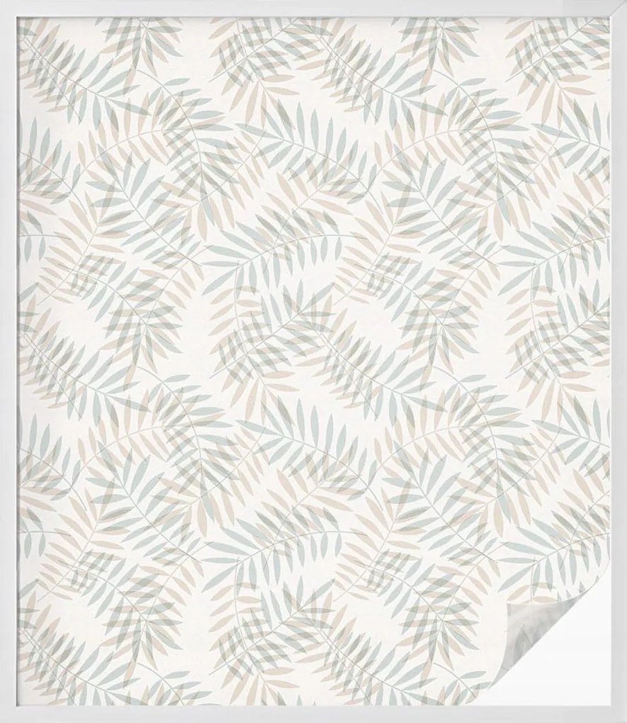 Ablakfólia Öntapadós Adatvédelem Leveles elegancia 100x116