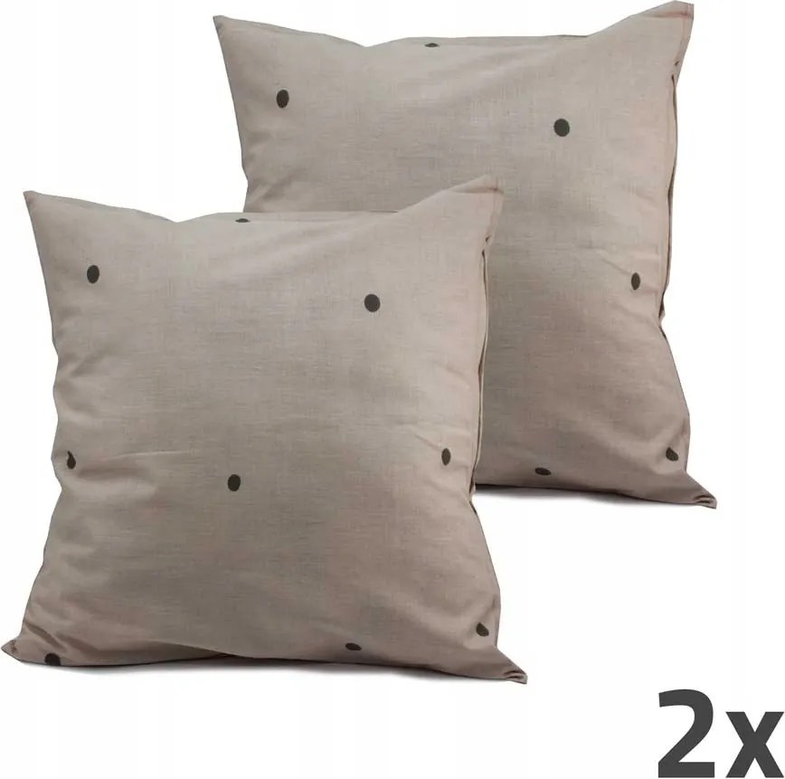 Home Elements Párnahuzat világosszürke, 2 db-os készlet