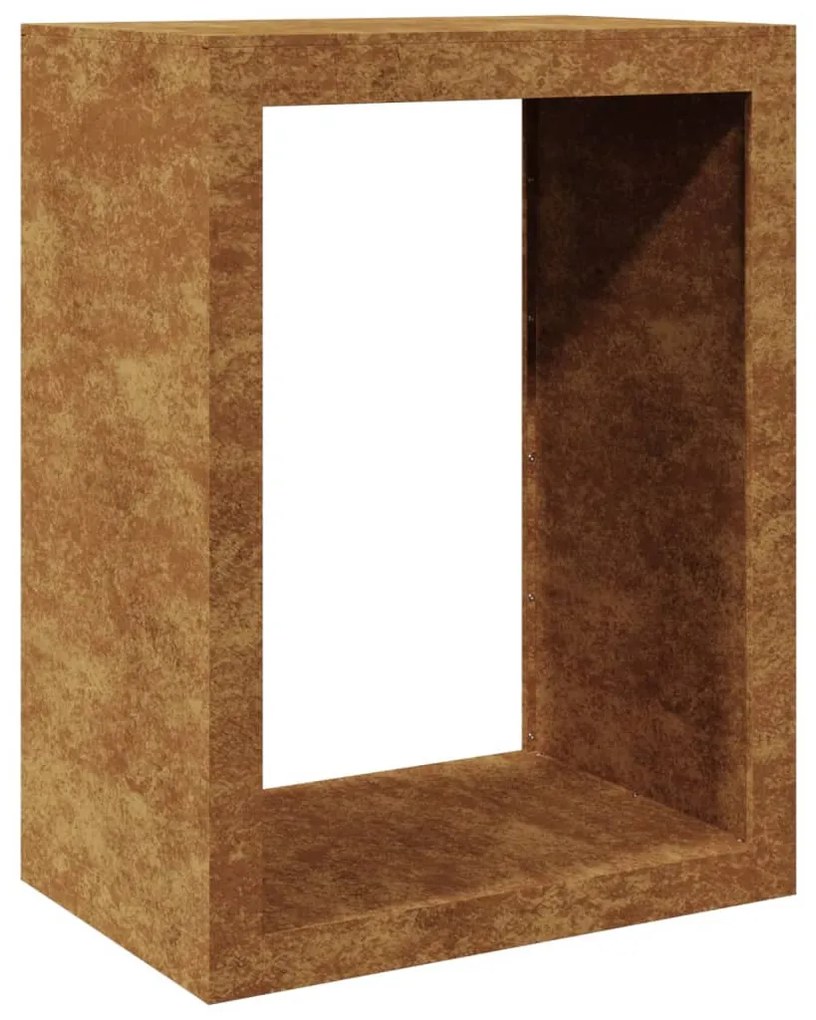 vidaXL tűzifa állvány 60x40x80 cm időjárásálló acélból