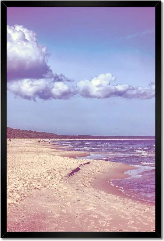 Poszterek keretben 40x60 Tengerpart a Balti-tengeren