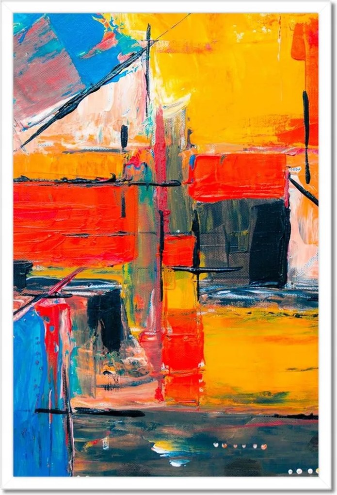 Poszterek keretben 40x60 Absztrakt Earl