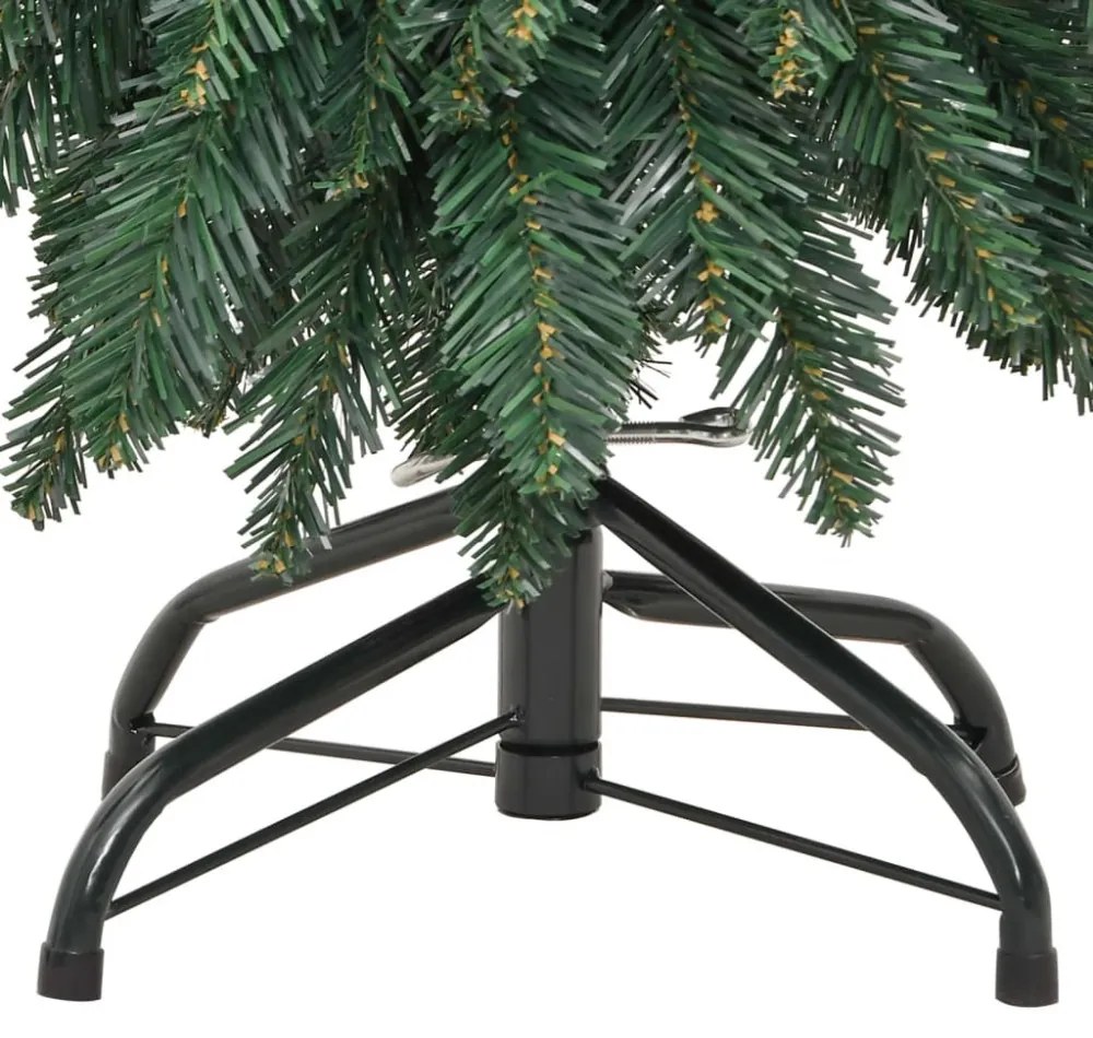 megvilágított műkarácsonyfa 60 LED-del 120 cm