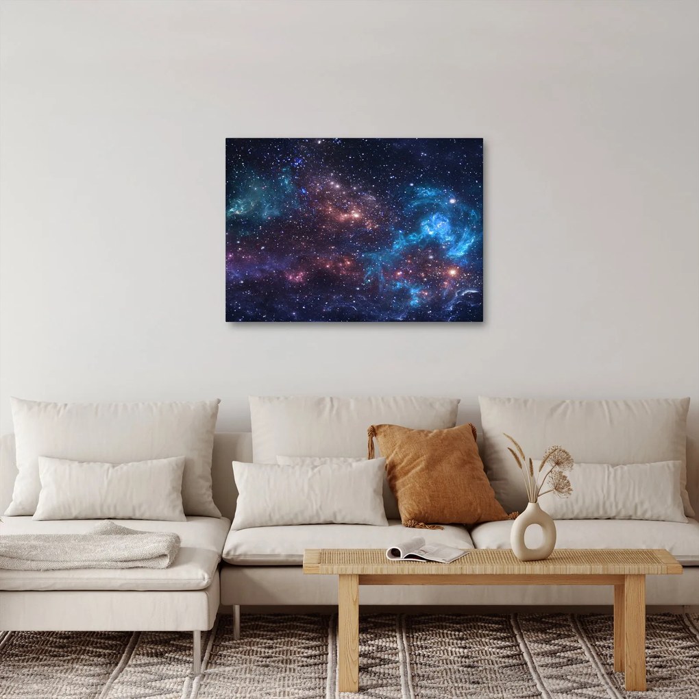 Kép - Éjszakai égbolt (70x50 cm)