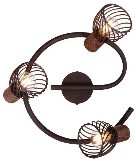 Globo 54817-3 - Spotlámpa ISABELLE 3xE14/40W/230V