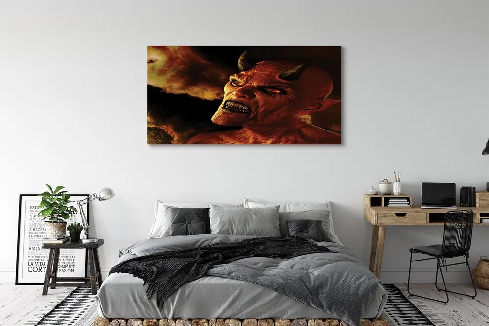 Canvas képek Ördög 100x50 cm