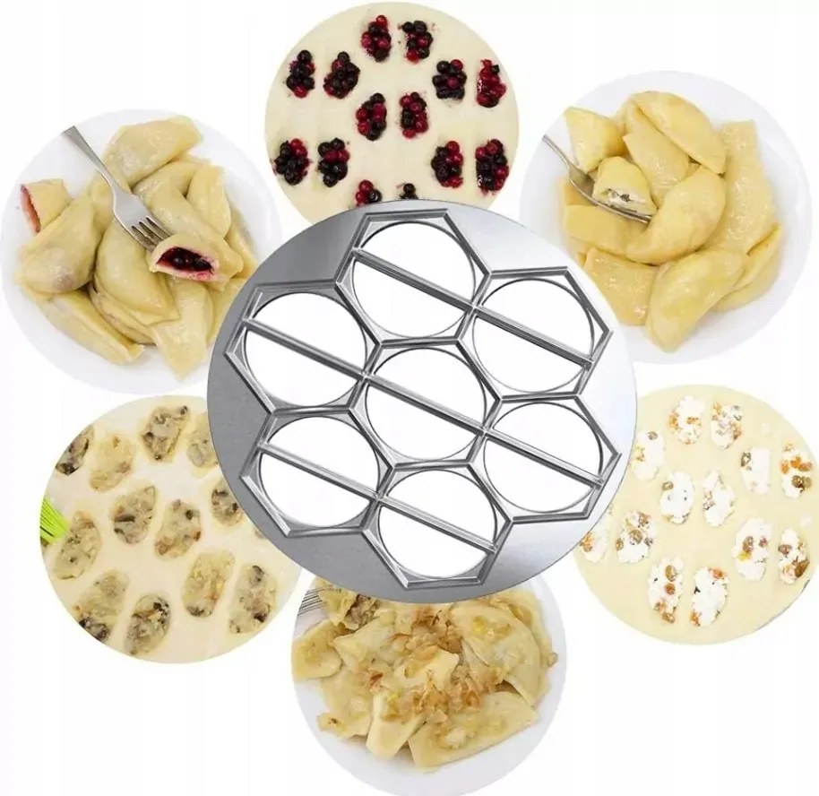 Gombóc Forma Hagyományos Lyukasztó Gombóc 24CM