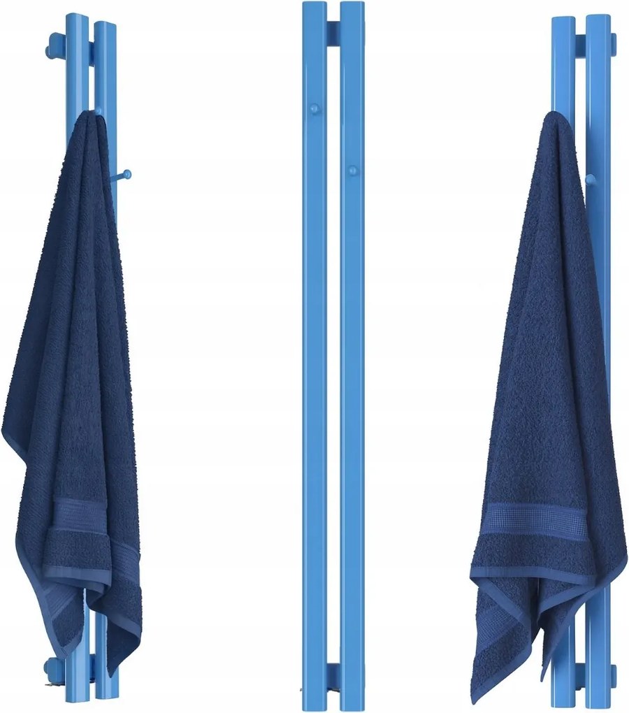 Dekorációs Radiátor FÜGGŐLEGES-2 Akasztókkal 1000/130 Kék