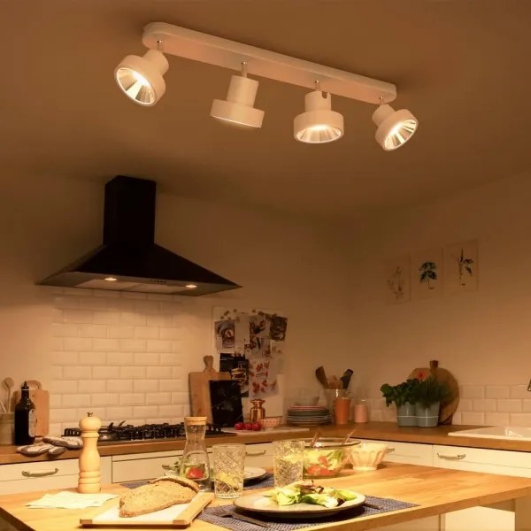 Philips 50604/31/P0 - LED Spotlámpa BUKKO 4xLED/4,3W/230V