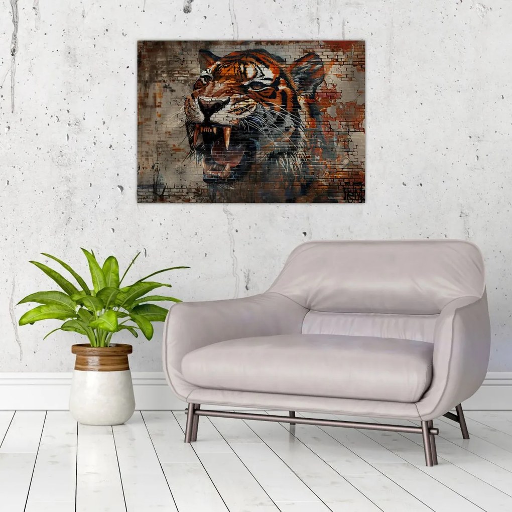 Kép - Téglatigris (70x50 cm)