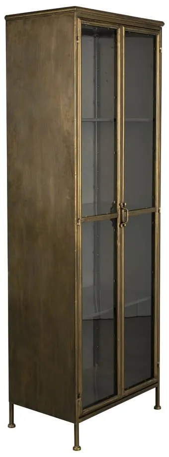 Aranyszínű fém tálalószekrény 64x184 cm Gertlush – Dutchbone
