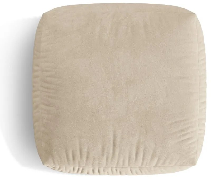 Bézs bársony moduláris lábtartó Martina – Micadoni