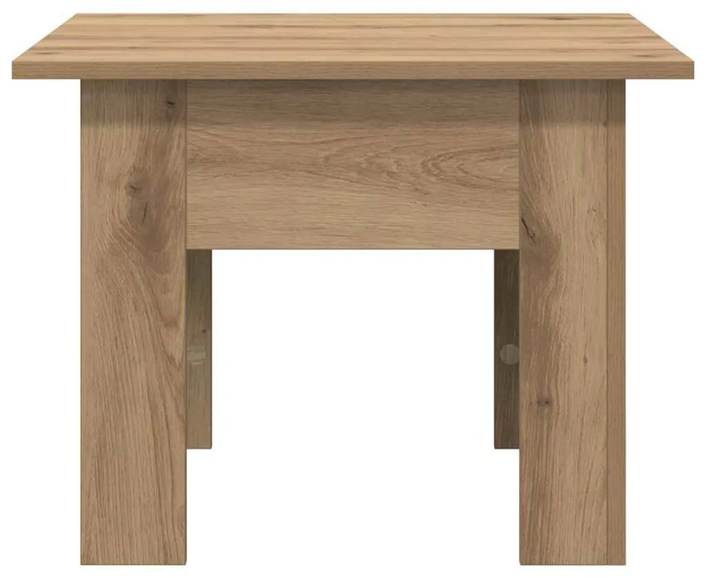 vidaXL Dohányzóasztal Artisan tölgy 55 x 55 x 42 cm Faanyag