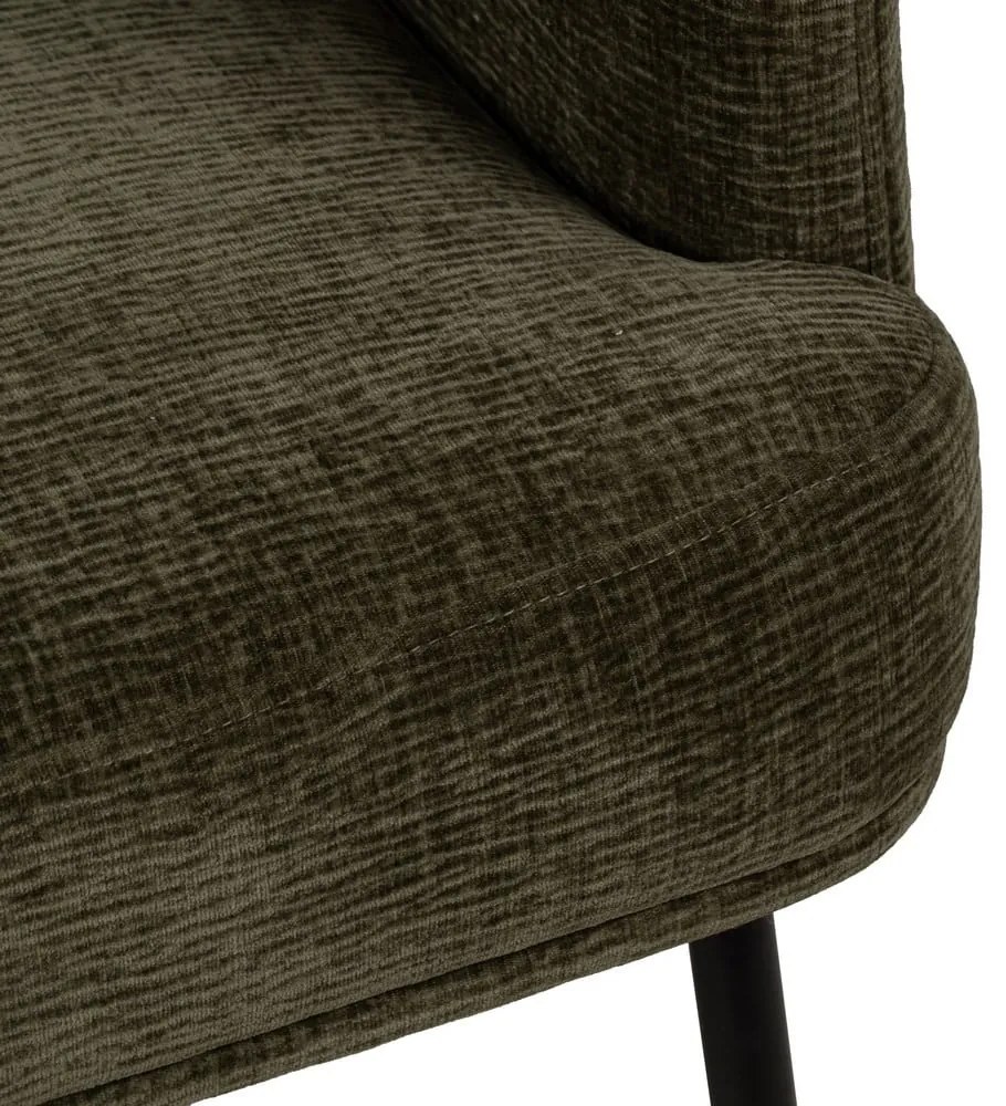 Zöld zsenília fotel Bind – Ixia