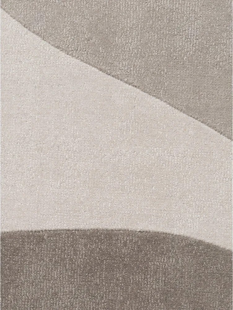 Bézs kézi szövésű gyapjú kerek szőnyeg ø 200 cm Hackney Clarissa – Ted Baker