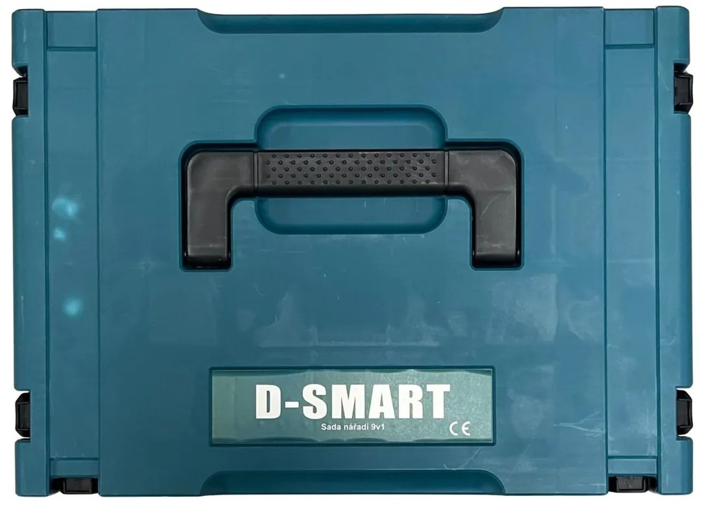 Többfunkciós AKKU készlet - D-SMART 9in1 - szerszámosládában - 36V