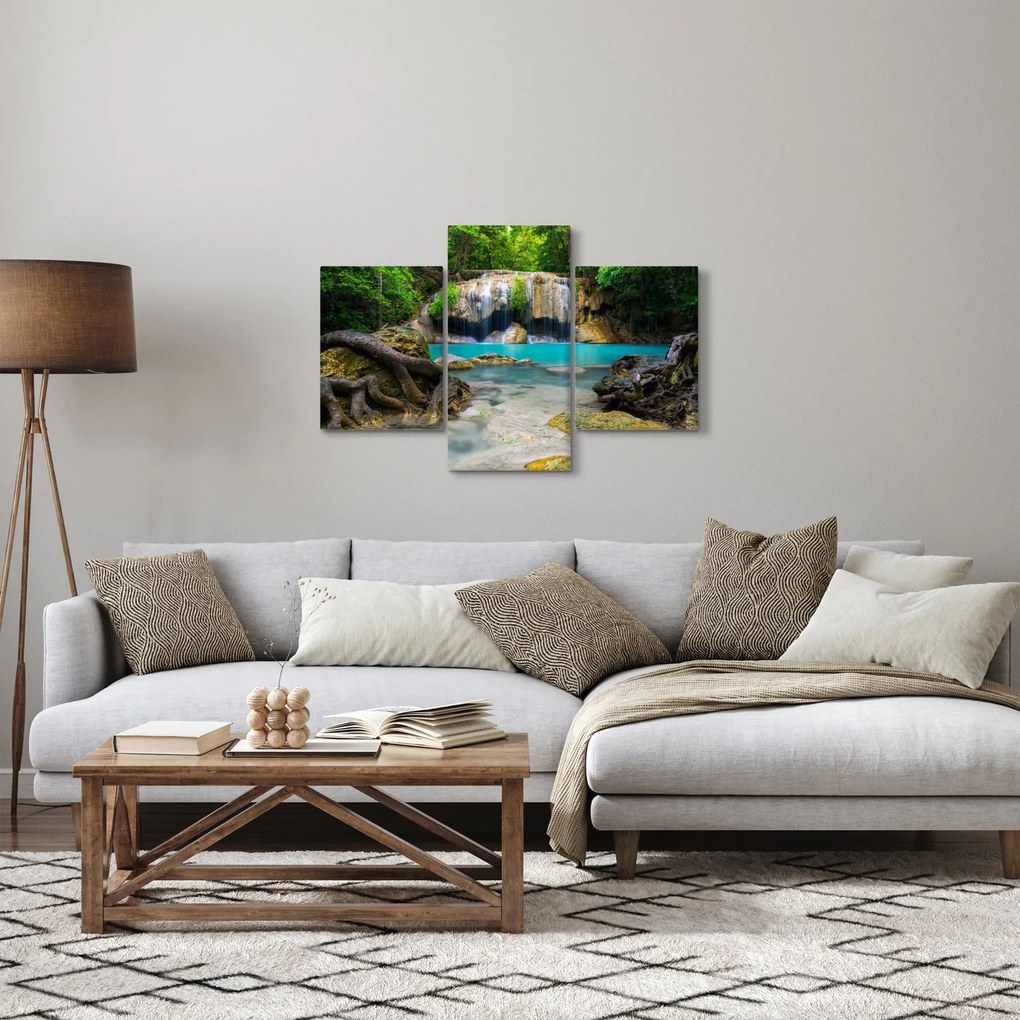 Vízesések képe (90x60 cm)