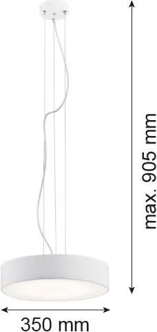 ARGON 3349 DARLINGED Modern Led Függesztett Lámpa Fehér LED IP20