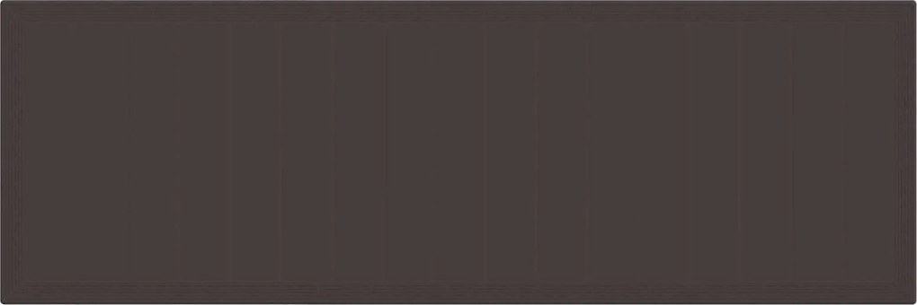 vidaXL Kert étkező szett párnával 13 pcs Barna és taupe Poli rattan