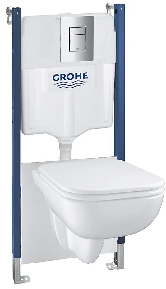 GROHE 39816000 - WC szett SOLIDO COMPACT 1,13 m kerámia/fehér