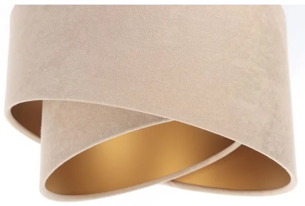 Csillár zsinóron GALAXY 3xE27/60W/230V bézs/arany