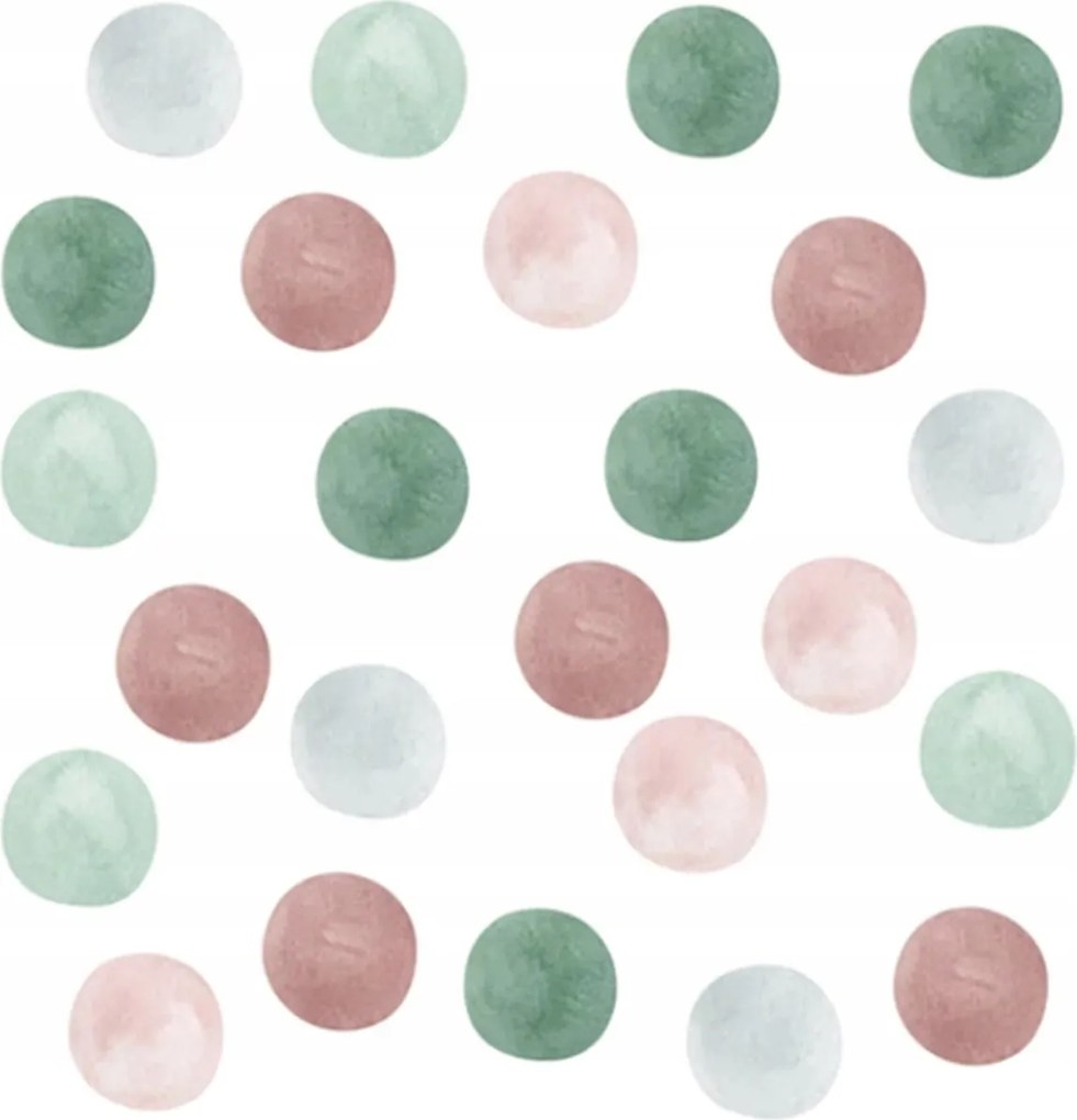 Gyerek Falmatricák Öntapadós Gyerekszoba Dekoráció Pöttyök