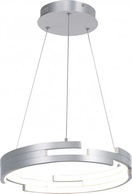 ITALUX MD16003097-1B-SIL VELAR Modern Led Függesztett Lámpa Ezüst LED IP20