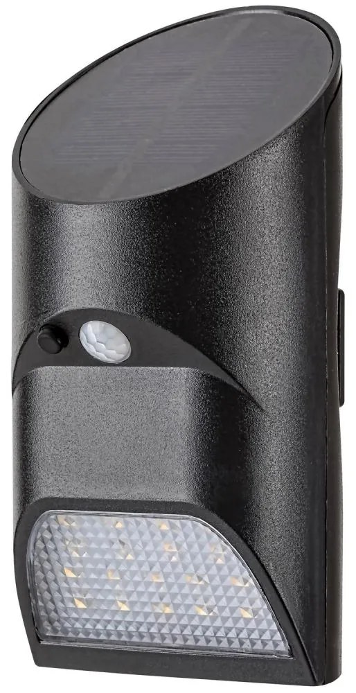 Rabalux 77013 - LED Napelemes lámpa érzékelővel SEPIK LED/3,6W/3,7V IP44