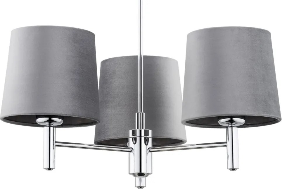 ARGON 6114 BOLZANO Modern Csillár Fehér, Króm E27 IP20
