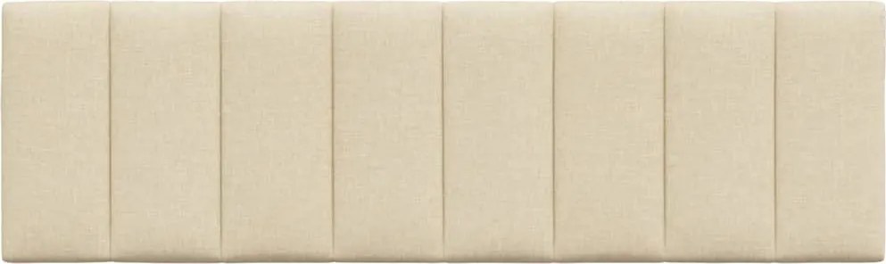 krémszínű szövet fejtámla párna Hanko 160 cm