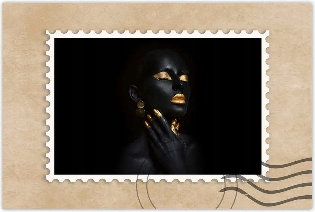 Poszter 60x40 Arannyal bevont arc