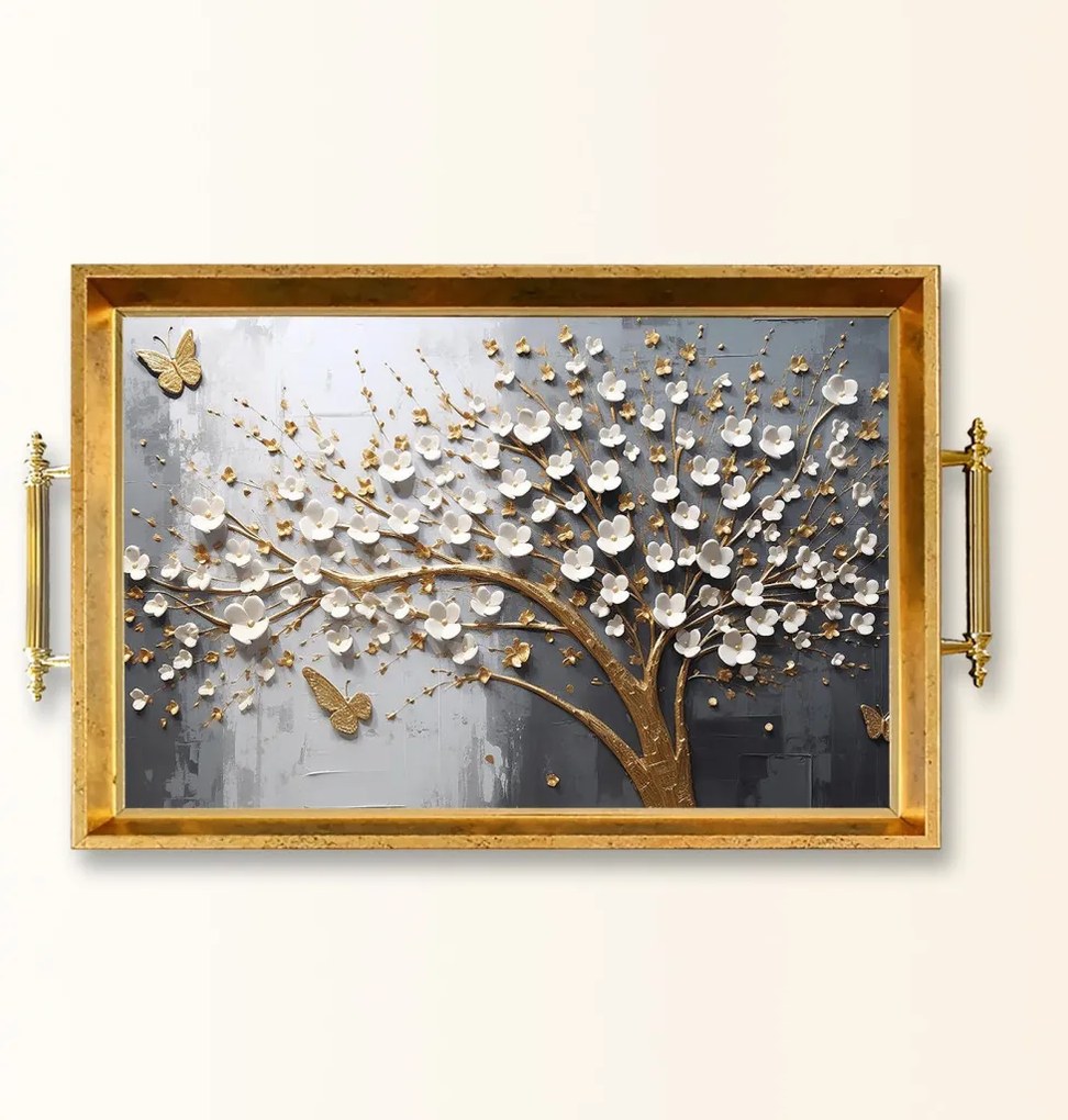 Üveg tálca, 38×24 cm – TPEA9889