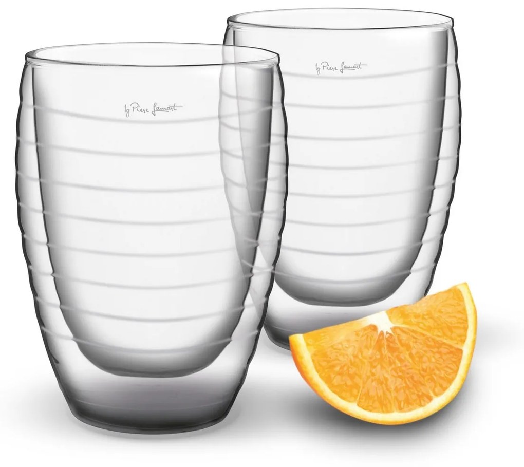 Lamart LT9013 Juice Vaso pohárkészlet, 370 ml, 2 db