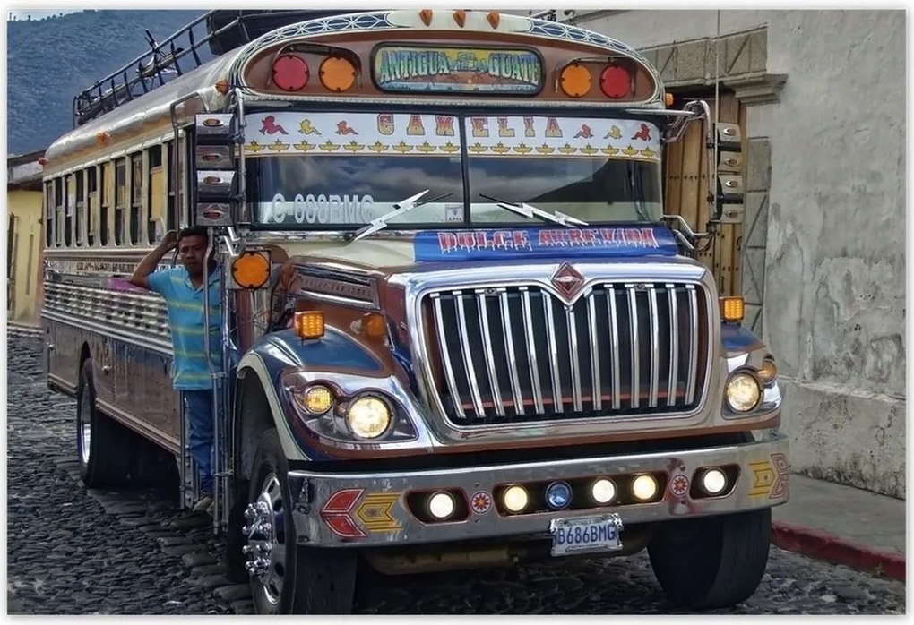 Poszterek 200x135 Busz Haszongépjármű