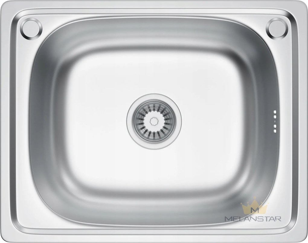 Mosogató 50x40 cm Rozsdamentes Acél Szatén Szifonnal – Ideális Konyhába