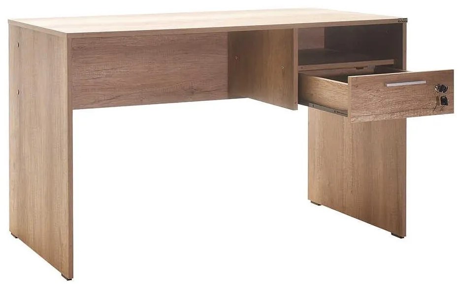 PC asztal Calliope 2 (világos dió) . Akció -20%. 1109389