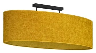 Duolla - Felületre szerelhető csillár OVAL 2xE27/15W/230V barna