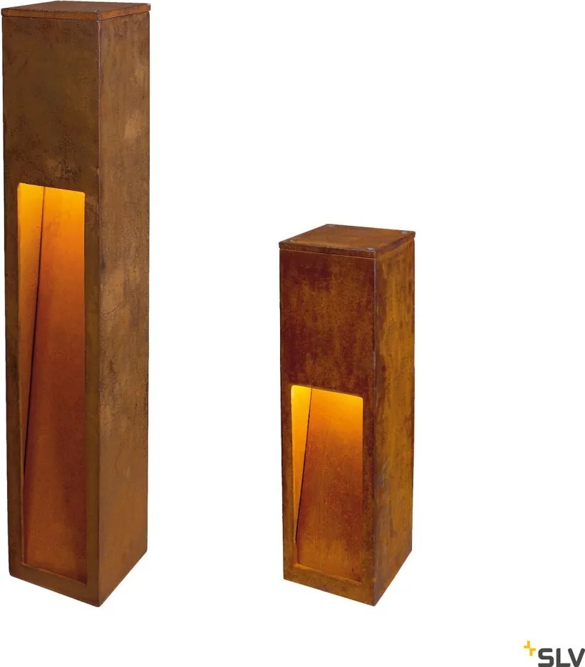 SLV 229410 RUSTY Modern Kültéri Állólámpa Rozsdás E27 IP44