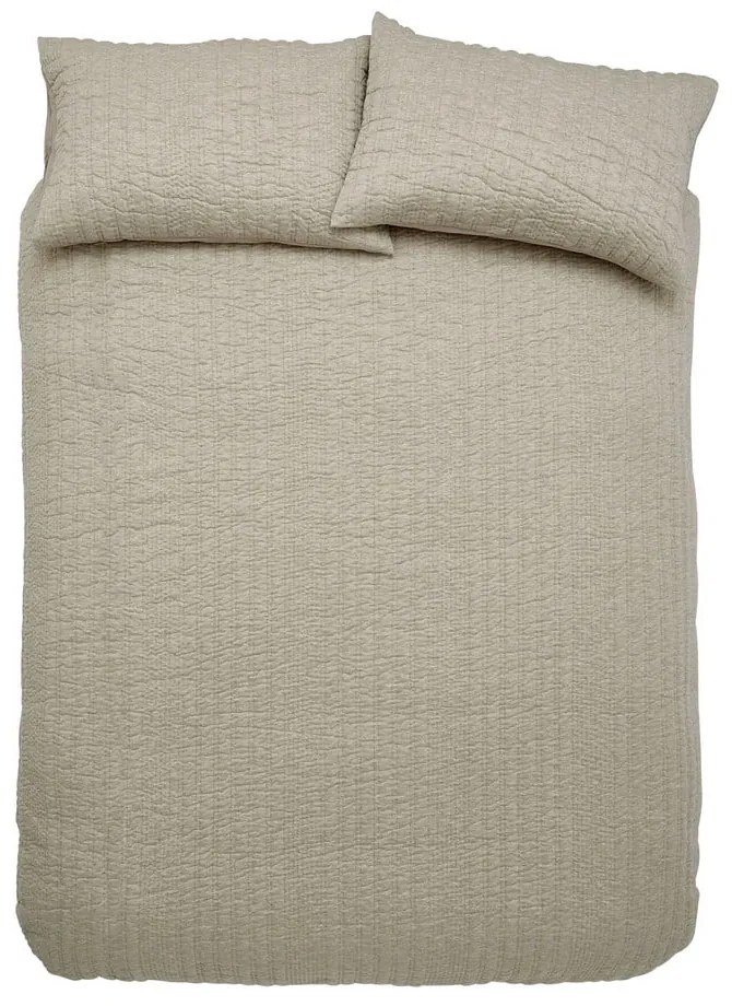 Bézs kétszemélyes-hosszabbított ágyneműhuzat 230x220 cm Tamba Stripe – Pineapple Elephant