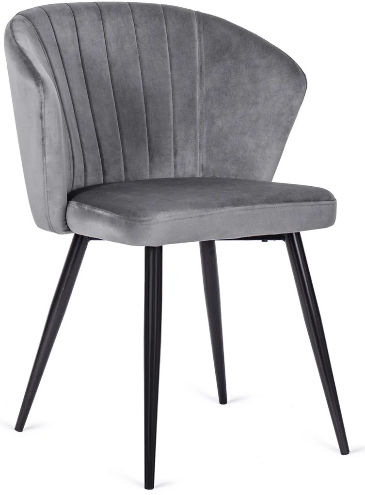 Szürke Bársony Étrkezőszék GENT