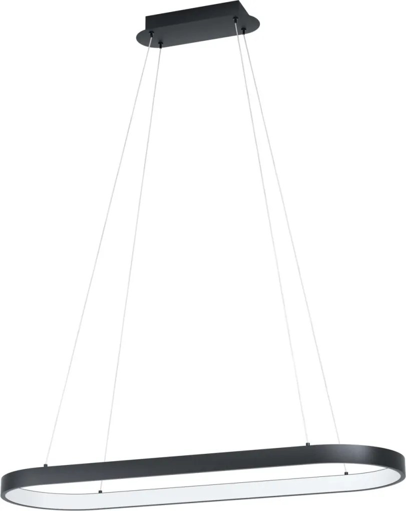 EGLO 99358 CORDIALES Modern Led Függesztett Lámpa Fehér, Fekete LED IP20