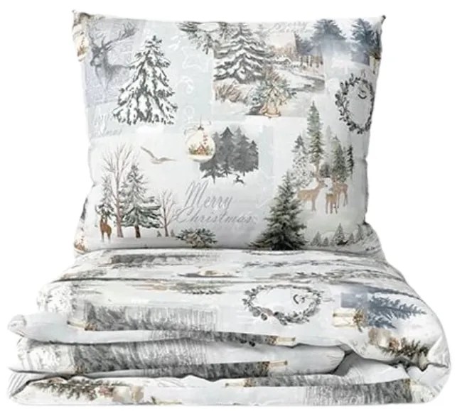 Pamut ágynemű WINTER WHISPER színes Ágyneműhuzat mérete: 70 x 90 cm | 140 x 200 cm