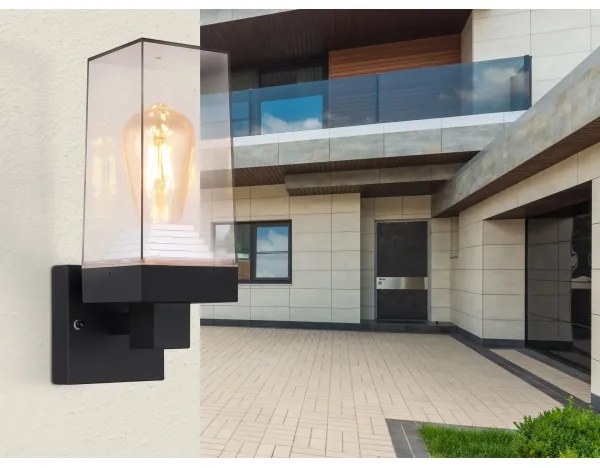 Globo 31370 - Kültéri fali lámpa GABBA 1xE27/40W/230V IP44