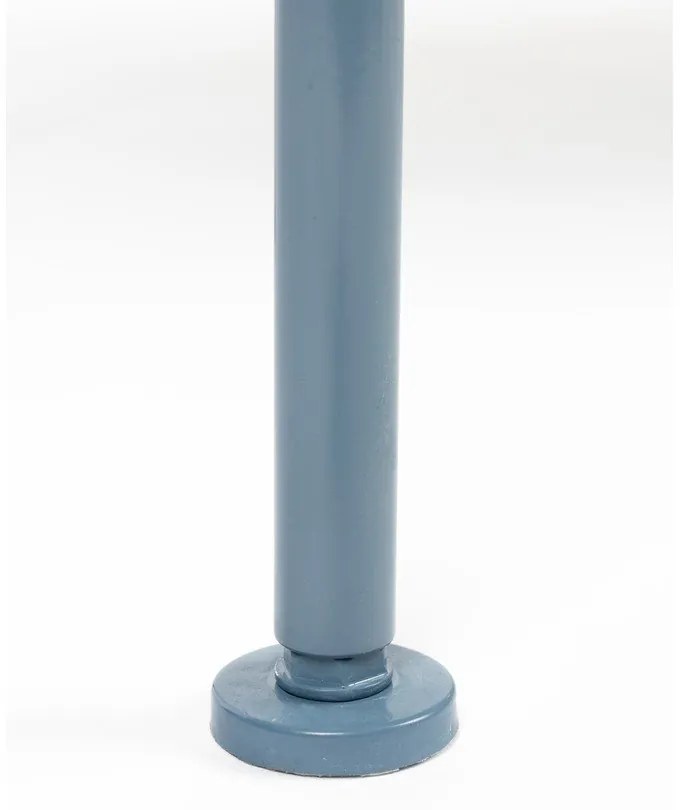 Világoskék fém polcos állvány 100x62 cm River – Zuiver