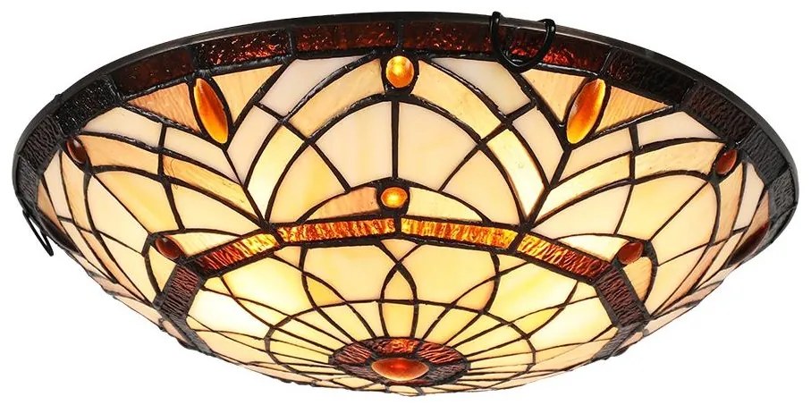 Prezent 1712 - Mennyezeti lámpa TIFFANY 3xE27/40W/230V