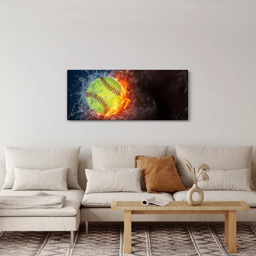 Kép - teniszlabda (120x50 cm)