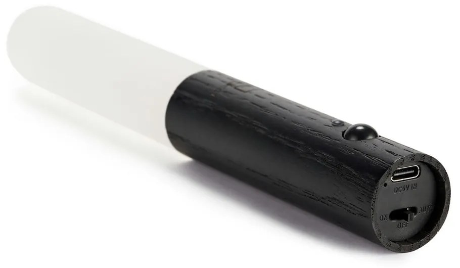 Fekete USB-s LED fali lámpa Baton – Gingko