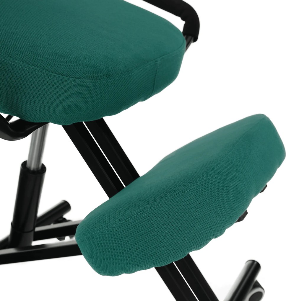 Ergonomikus zsámoly, zöld/fekete, RUFUS