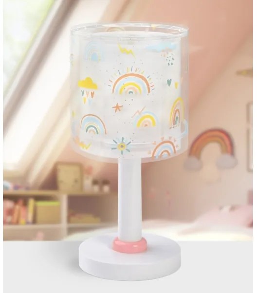 Dalber 41191 - Gyermeklámpa RAINBOW 1xE14/8W/230V többszínű