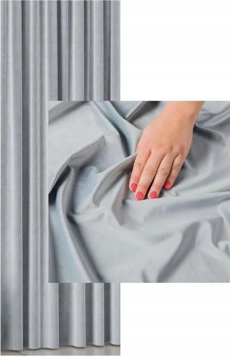 Függöny Velvet Vastag Színek Méretek Elegáns Sima Szalaggal Sz.210x100