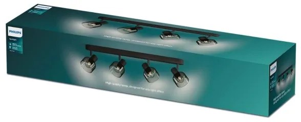 Philips - Spotlámpa SLEET 4xE14/25W/230V